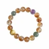 Natural Citrine bracelet for Wealth & Success on white background