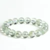 Natural Phantom Quartz bracelet for Wealth & Success on white background