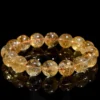Citrine Bracelet for Wealth & Success. Handcrafted with natural stones to balance the Solar Plexus. Perfect for Life Path 1 & 8. Includes gift box.